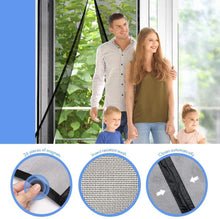 Load image into Gallery viewer, Magnetic Screen Door with Durable Fiberglass Mosquito Mesh Curtain