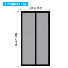 Load image into Gallery viewer, Magnetic Screen Door with Durable Fiberglass Mosquito Mesh Curtain