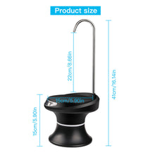 Load image into Gallery viewer, Wireless Electric Pump Outdoor Water Bottle Pump Dispenser Drinking USB Charging