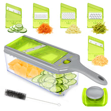 Load image into Gallery viewer, Handheld Vegetable Chopper Slicer Potato Onion Cutter Veggie Dicer Kitchen Tool