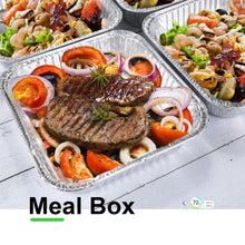 Load image into Gallery viewer, IMAGE 51 Packs Aluminum Loaf Pans Disposable Premium Heavy-Duty Tin Foil 4 Sizes