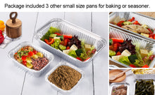 Load image into Gallery viewer, IMAGE 51 Packs Aluminum Loaf Pans Disposable Premium Heavy-Duty Tin Foil 4 Sizes