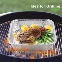 Load image into Gallery viewer, IMAGE 51 Packs Aluminum Loaf Pans Disposable Premium Heavy-Duty Tin Foil 4 Sizes