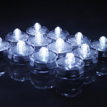 Load image into Gallery viewer, 24x LED Submersible Waterproof Wedding Decoration Battery Light Candles White
