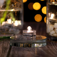Load image into Gallery viewer, 24x LED Submersible Waterproof Wedding Xmas Floral Decoration Tea Vase Battery light Candles warm white