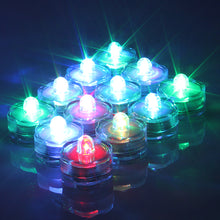 Load image into Gallery viewer, 24pcs Submersible LED Tea Light Candle Flameless Waterproof RGB Lamp Underwater