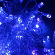 Load image into Gallery viewer, 3Mx3M 300 LED Blue Fairy String Light Curtain Light with Controller