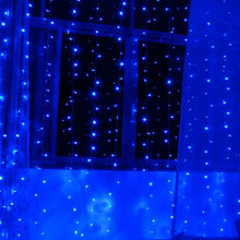 Load image into Gallery viewer, 3Mx3M 300 LED Blue Fairy String Light Curtain Light with Controller