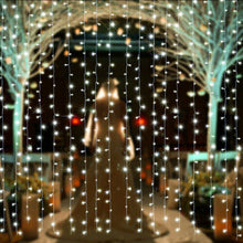 Load image into Gallery viewer, 300LED 3M Waterproof Starry Fairy String Lights +Wall plug-in controller