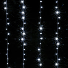 Load image into Gallery viewer, 3Mx3M White 300 LED Curtain Fairy String Light 8 Models Garden Patio Party Decoration