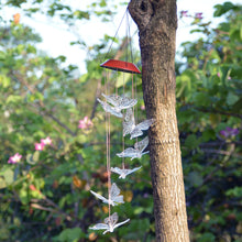 Load image into Gallery viewer, Windlights Solar Powered LED Butterfly Wind Chimes Hanging lamp Garden Home Decoration