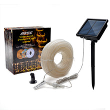Load image into Gallery viewer, 200 Led Multi-Color Solar Rope Lights Waterproof String Fairy Lights