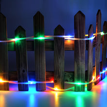 Load image into Gallery viewer, 200 Led Multi-Color Solar Rope Lights Waterproof String Fairy Lights