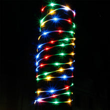 Load image into Gallery viewer, 200 Led Multi-Color Solar Rope Lights Waterproof String Fairy Lights