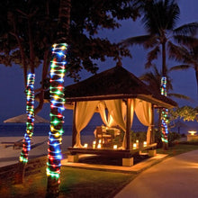 Load image into Gallery viewer, Waterproof 75.5FT 200LED Colorful Rope String Fairy Lights Wall Plug in Outdoor