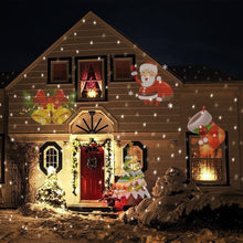 Load image into Gallery viewer, 12Pattern Outdoor LED Moving Laser Projector Light Landscape Garden Xmas Lamp US 12W
