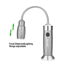 Load image into Gallery viewer, 2pack BBQ Grill Light Portable Camping LED Flashlight Goose Neck Outdoor Lamp