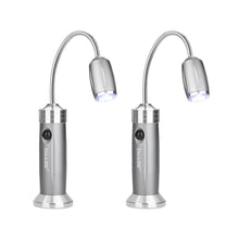 Load image into Gallery viewer, 2pack BBQ Grill Light Portable Camping LED Flashlight Goose Neck Outdoor Lamp