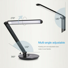 Load image into Gallery viewer, Foldable AC LED Desk Table Lamp Adjustable Touch Reading USB Rechargeable Port