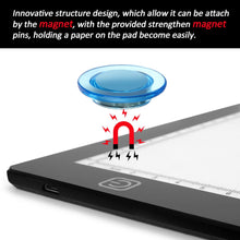 Load image into Gallery viewer, A3 Light Box Magnetic Artcraft Tracing Adjustable LED Light PadBoard Drawing