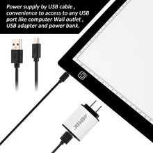 Load image into Gallery viewer, A3 Light Box Magnetic Artcraft Tracing Adjustable LED Light PadBoard Drawing