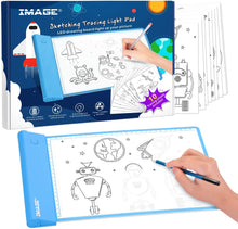 Load image into Gallery viewer, IMAGE Adjustable Light-up Tracing Pad Pink Coloring Board Gift Toys For Kid Girl