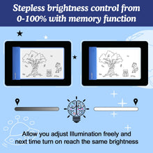 Load image into Gallery viewer, IMAGE Adjustable Light-up Tracing Pad Pink Coloring Board Gift Toys For Kid Girl