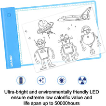 Load image into Gallery viewer, IMAGE Adjustable Light-up Tracing Pad Pink Coloring Board Gift Toys For Kid Girl