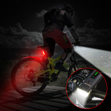 Load image into Gallery viewer, IMAGE Bike Bicycle Light Set with LED Headlights and Rear Lights USB Re-chargeable Waterproof Headlamp Taillight for Cycling Camping
