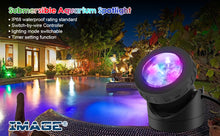 Load image into Gallery viewer, 48LED Waterproof Underwater Spotlight Lights Submersible Lamp w/ Timer RGB Pond
