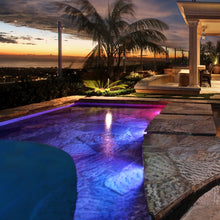 Load image into Gallery viewer, 48LED Waterproof Underwater Spotlight Lights Submersible Lamp w/ Timer RGB Pond