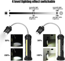 Load image into Gallery viewer, 2pack 360º BBQ Grill Lights Side LED Magnetic Base Barbecue Lamp Set Upgrated