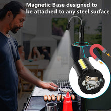 Load image into Gallery viewer, 2pack 360º BBQ Grill Lights Side LED Magnetic Base Barbecue Lamp Set Upgrated