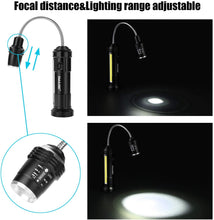 Load image into Gallery viewer, 2pack 360º BBQ Grill Lights Side LED Magnetic Base Barbecue Lamp Set Upgrated