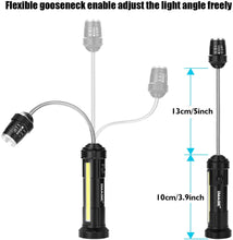 Load image into Gallery viewer, 2pack 360º BBQ Grill Lights Side LED Magnetic Base Barbecue Lamp Set Upgrated