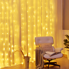 Load image into Gallery viewer, Warm White  USB Remote Control 3*3M 300LED String Lights Waterproof
