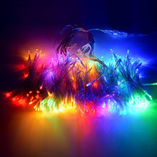 Load image into Gallery viewer, 19.6*6.6FT 448LED RGB Multi-color Waterproof String Fairy Curtain Lights Window Xmas Decor