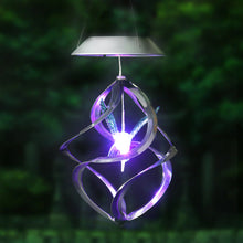 Load image into Gallery viewer, AGPtek Hummingbird Win Wind Chime Color Changing Solar Hanging Lights Xmas Gifts for Decor Home Garden Patio Yard Indoor Outdoor