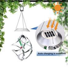 Load image into Gallery viewer, AGPtek Hummingbird Win Wind Chime Color Changing Solar Hanging Lights Xmas Gifts for Decor Home Garden Patio Yard Indoor Outdoor