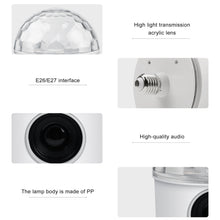 Load image into Gallery viewer, Bluetooth RGB Disco Party Light LED Stage BallLight KTV Strobe DJ Activated Lamp