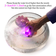 Load image into Gallery viewer, 12 LED Mist Maker Fogger Water Fountain Pond Fog Machine Atomizer Air Humidifier