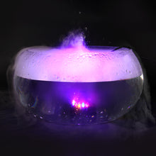 Load image into Gallery viewer, 12 LED Mist Maker Fogger Water Fountain Pond Fog Machine Atomizer Air Humidifier
