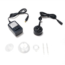 Load image into Gallery viewer, 12 LED Mist Maker Fogger Water Fountain Pond Fog Machine Atomizer Air Humidifier
