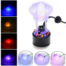 Load image into Gallery viewer, 12 LED Mist Maker Fogger Water Fountain Pond Fog Machine Atomizer Air Humidifier