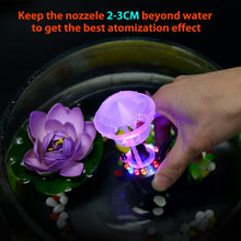 Load image into Gallery viewer, 12 LED Mist Maker Fogger Water Fountain Pond Fog Machine Atomizer Air Humidifier