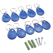 Load image into Gallery viewer, Security RFID Proximity Door Entry keypad for Access Control System with 10 Key Fobs