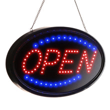 Load image into Gallery viewer, Agptek® LED OPEN Sign Electric Billboard Bright Advertising Board Flashing Window Display Sign,Two Modes,18.9Inchx9.84Inch