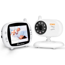 Load image into Gallery viewer, 3.5" Audio Video Baby Monitor Wireless Digital Camera Night Vision Safety Viewer