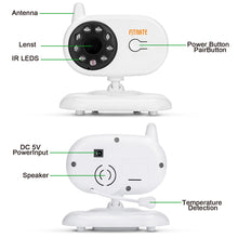Load image into Gallery viewer, 3.5" Audio Video Baby Monitor Wireless Digital Camera Night Vision Safety Viewer