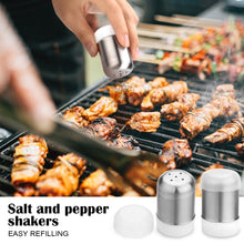 Load image into Gallery viewer, 14pcs BBQ Grill Tool Set Barbecue Kabob Skewers Tongs Spatulas Brush Cutting Kit